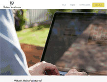 Tablet Screenshot of heineventures.com